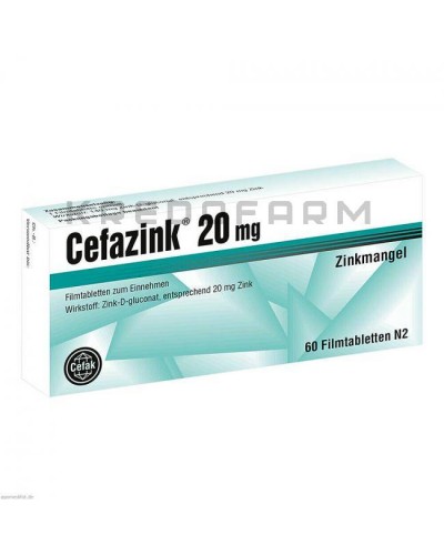 Цефацинк таблетки ● Cefazink