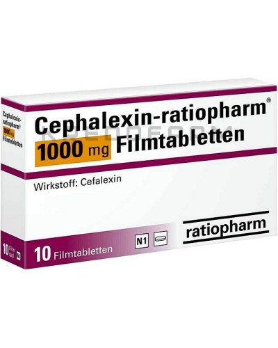 Цефалексин таблетки ● Cephalexin