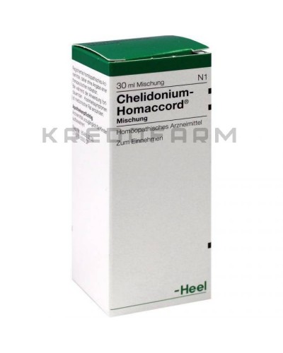 Хелидониум Гомаккорд ампулы, капли ● Chelidonium Homaccord