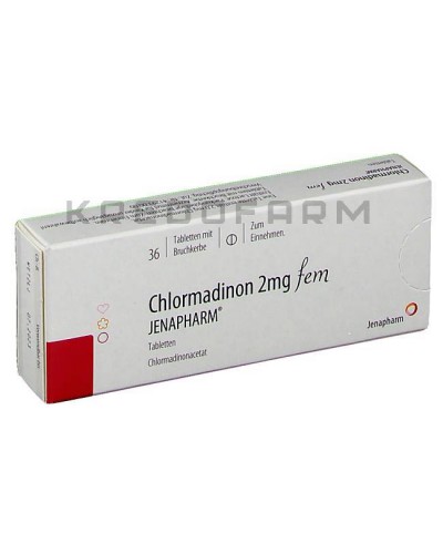 Хлормадинон таблетки ● Chlormadinon