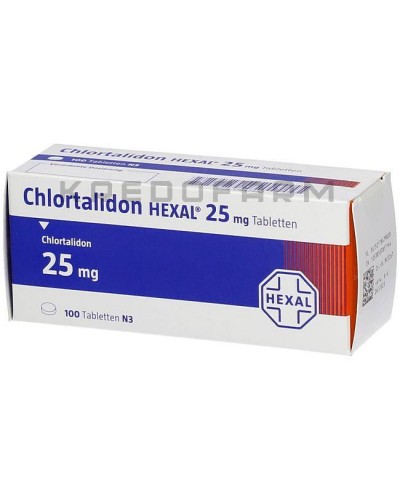 Хлорталідон таблетки ● Chlortalidon