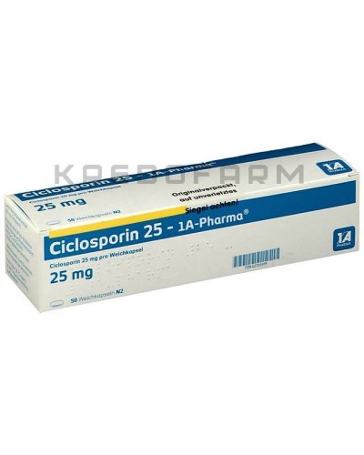 Циклоспорин капсулы, раствор ● Ciclosporin