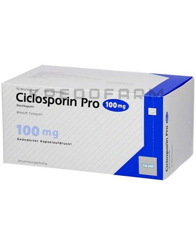 Циклоспорин капсулы, раствор ● Ciclosporin