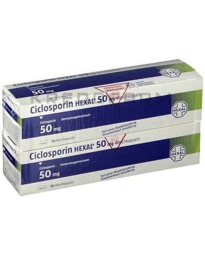 Циклоспорин капсули, розчин ● Ciclosporin