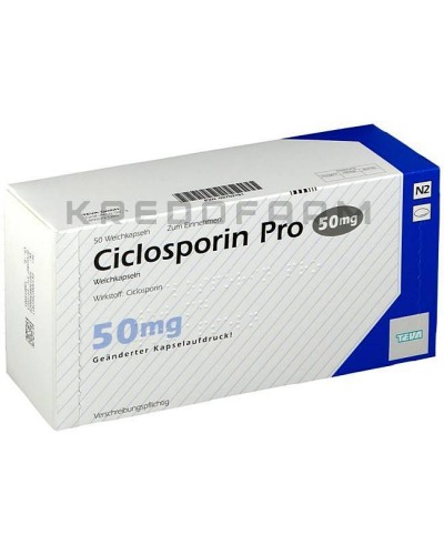 Циклоспорин капсулы, раствор ● Ciclosporin