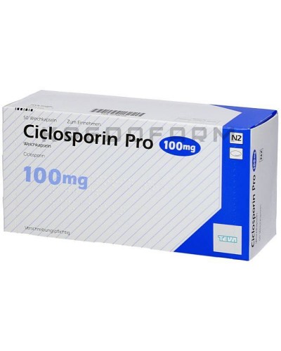 Циклоспорин капсулы, раствор ● Ciclosporin