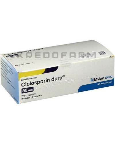 Циклоспорин капсулы, раствор ● Ciclosporin