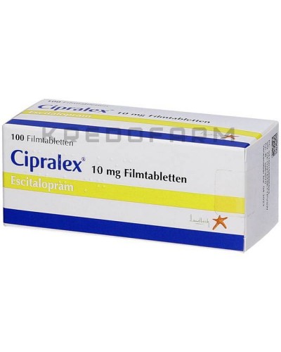 Ципралекс краплі, таблетки ● Cipralex