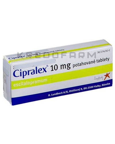 Ципралекс краплі, таблетки ● Cipralex