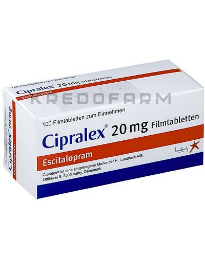 Ципралекс краплі, таблетки ● Cipralex