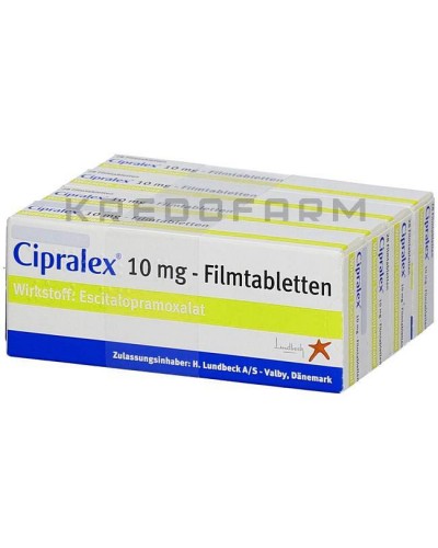 Ципралекс краплі, таблетки ● Cipralex