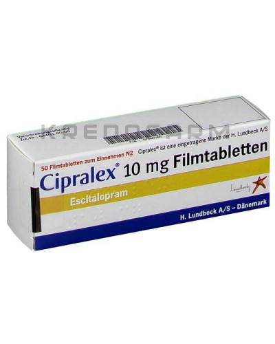 Ципралекс капли, таблетки ● Cipralex