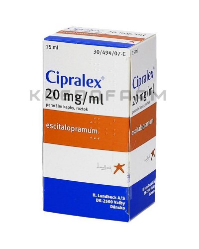 Ципралекс капли, таблетки ● Cipralex