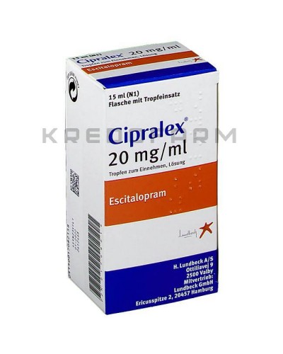 Ципралекс краплі, таблетки ● Cipralex