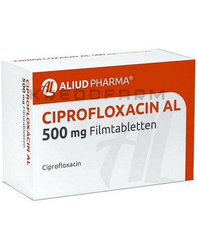 Ципрофлоксацин розчин, таблетки ● Ciprofloxacin