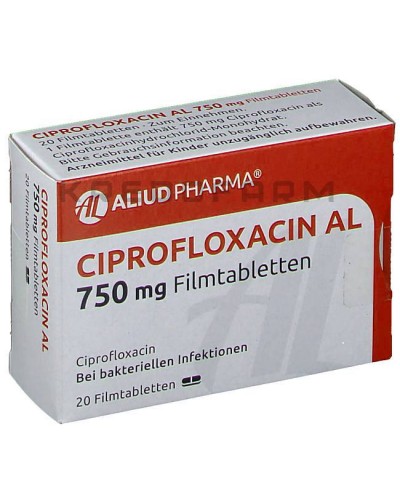 Ципрофлоксацин розчин, таблетки ● Ciprofloxacin