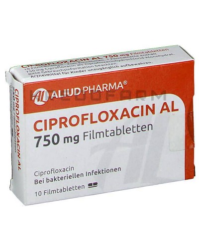 Ципрофлоксацин розчин, таблетки ● Ciprofloxacin