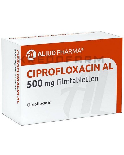 Ципрофлоксацин раствор, таблетки ● Ciprofloxacin