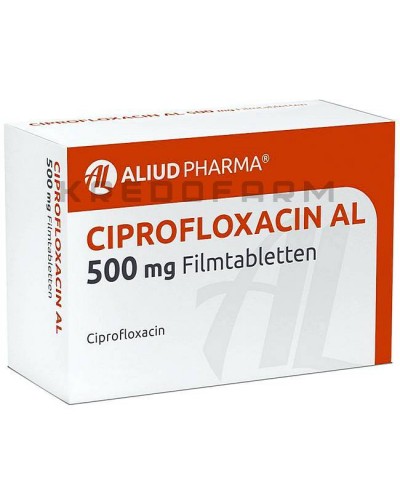 Ципрофлоксацин розчин, таблетки ● Ciprofloxacin