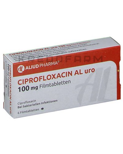 Ципрофлоксацин розчин, таблетки ● Ciprofloxacin