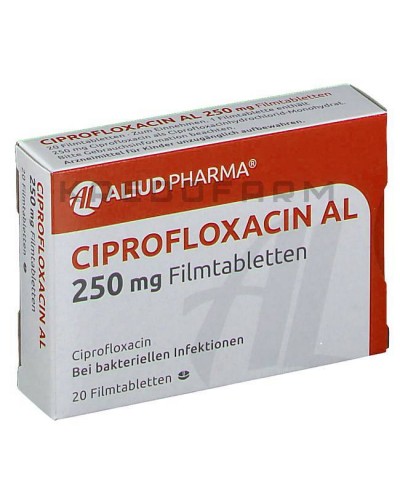 Ципрофлоксацин розчин, таблетки ● Ciprofloxacin