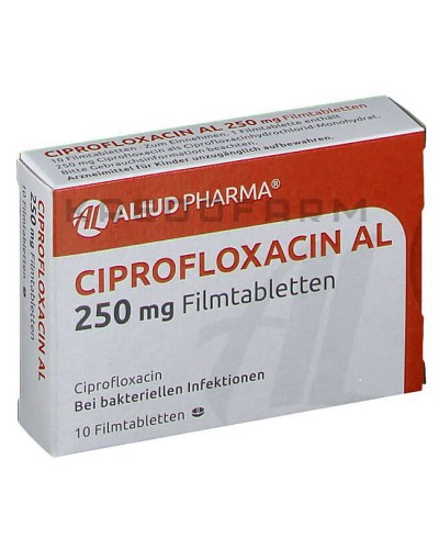 Ципрофлоксацин раствор, таблетки ● Ciprofloxacin