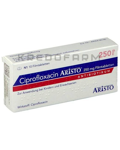 Ципрофлоксацин раствор, таблетки ● Ciprofloxacin