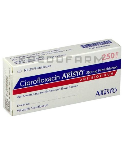 Ципрофлоксацин розчин, таблетки ● Ciprofloxacin