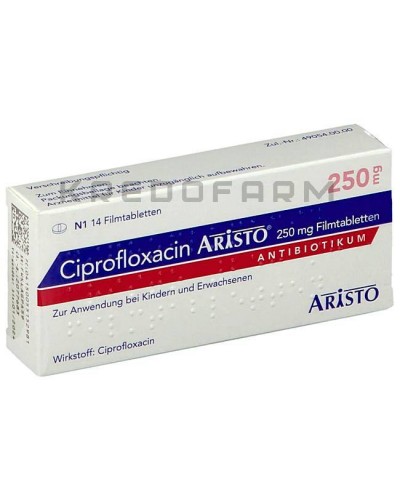 Ципрофлоксацин розчин, таблетки ● Ciprofloxacin