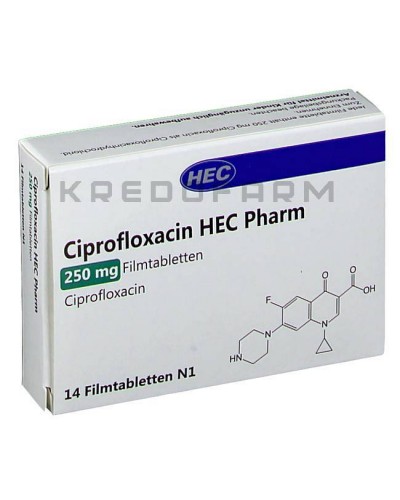 Ципрофлоксацин раствор, таблетки ● Ciprofloxacin