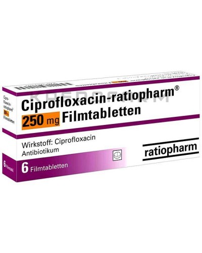 Ципрофлоксацин розчин, таблетки ● Ciprofloxacin