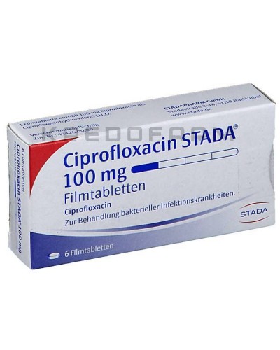 Ципрофлоксацин раствор, таблетки ● Ciprofloxacin