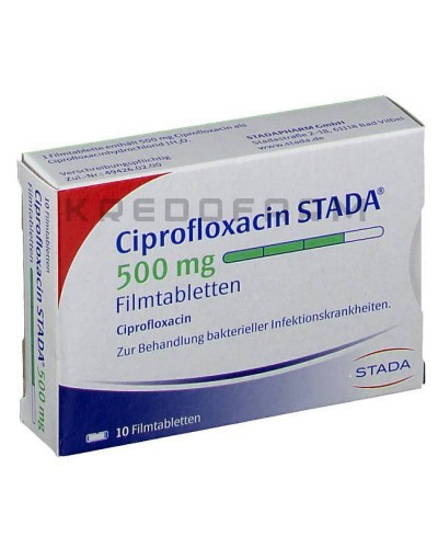 Ципрофлоксацин розчин, таблетки ● Ciprofloxacin