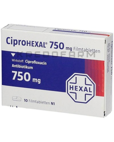 Ципрогексал таблетки ● Ciprohexal