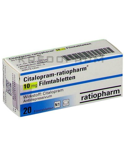 Циталопрам таблетки ● Citalopram