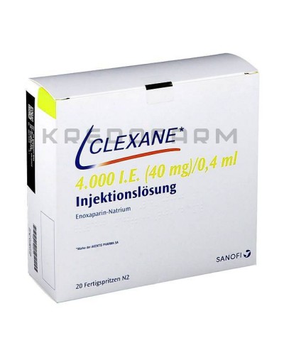 Клексан раствор ● Clexane