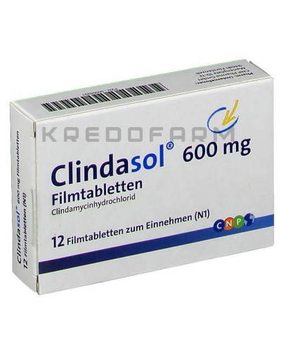 Клиндасол раствор, таблетки ● Clindasol