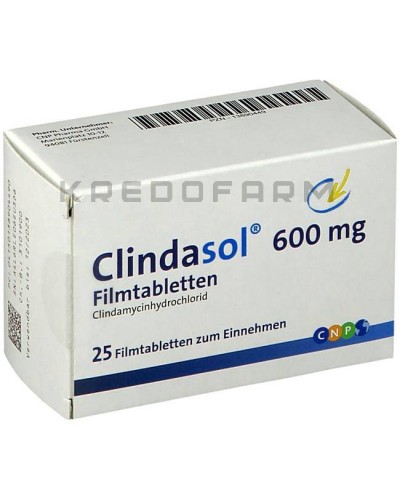 Клиндасол раствор, таблетки ● Clindasol