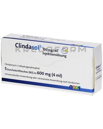 Клиндасол раствор, таблетки ● Clindasol