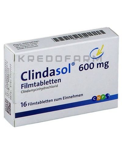 Клиндасол раствор, таблетки ● Clindasol