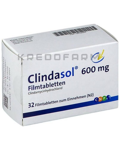 Клиндасол раствор, таблетки ● Clindasol