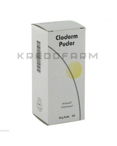 Клодерм крем, пудра, розчин, спрей ● Cloderm