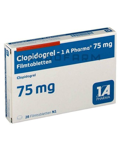 Клопідогрель таблетки ● Clopidogrel