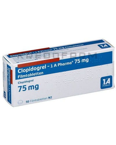 Клопідогрель таблетки ● Clopidogrel