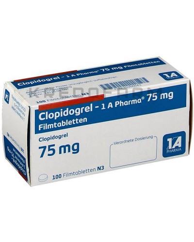 Клопідогрель таблетки ● Clopidogrel