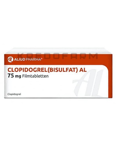 Клопідогрель таблетки ● Clopidogrel