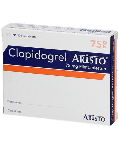 Клопідогрель таблетки ● Clopidogrel