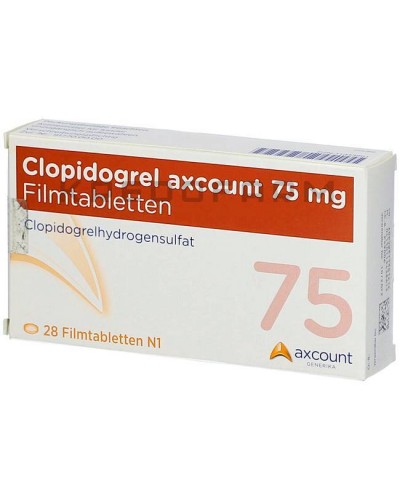 Клопідогрель таблетки ● Clopidogrel