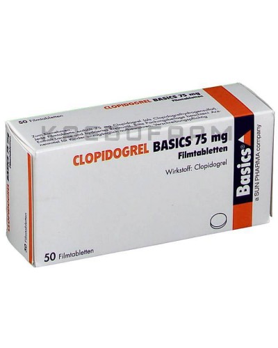 Клопідогрель таблетки ● Clopidogrel