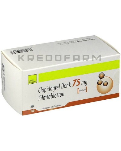 Клопідогрель таблетки ● Clopidogrel